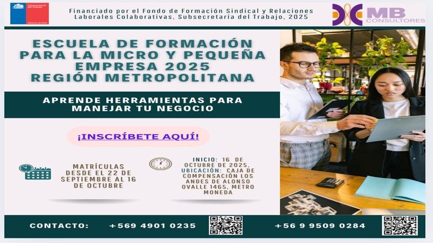 Participantes de la Escuela de Formación para MIPES fortalecen capacidades de micro y pequeñas empresas 2025