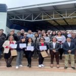 Dirigentes y trabajadores portuarios reciben diploma de la Escuela de Formación Sindical Nivel Avanzado 2025 en la Región de Valparaíso.
